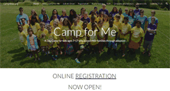 Desktop Screenshot of camp4me.org