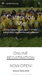 Mobile Screenshot of camp4me.org